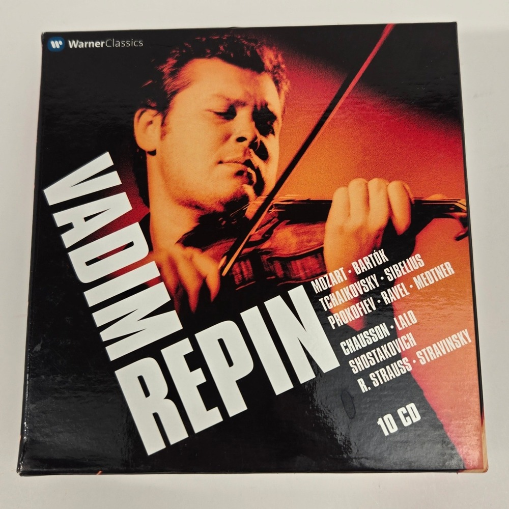 Vadim Repin - Violin Concertos & Chamber Works 10 CD Warner Classics VG+/EX